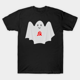 Ghost Of Communism Anti-Capitalism Communist Socialist T-Shirt